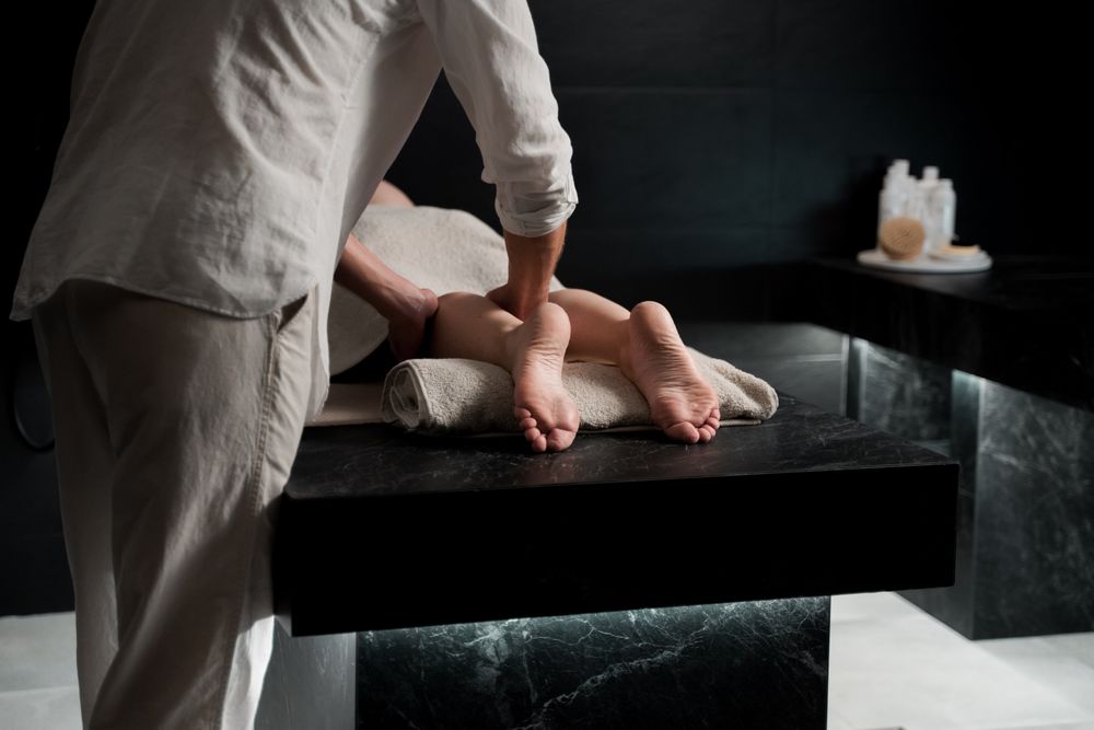 Reflexology foot treatment